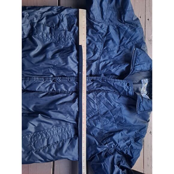 Vintage SKI REPAGE Size Medium Black Retro Ski Jacket - Picture 3 of 4